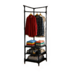 Black Corner Rack