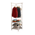 White Corner Rack
